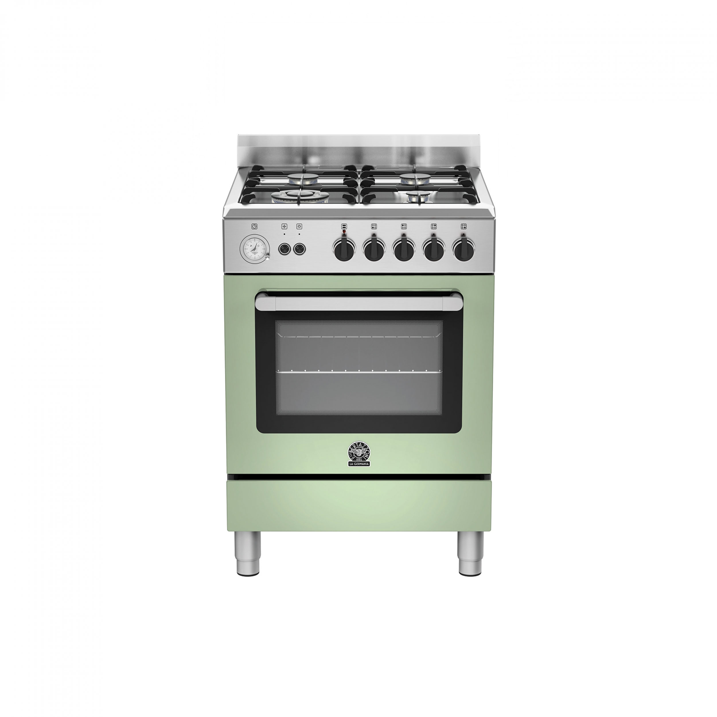 ΚΟΥΖΙΝΑ LA GERMANIA PRM6640GXVT | ΦΟΥΡΝΟΣ ΑΕΡΙΟΥ ΜΕ ΑΕΡΑ ΚΑΙ ΓΚΡΙΛ ΑΕΡΙΟΥ | ΕΣΤΙΕΣ ΑΕΡΙΟΥ